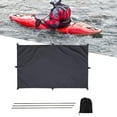 thumbnail image 3 of Mdesiwst Kayak Drape Waterproof UV-Resistant Extra Large Quick Release Universal Protective Oxford Cloth Comprehensive Protection Kayak Cover Kayak Supplies, 3 of 6