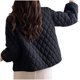 thumbnail image 3 of Puntoco Chaqueta De Algodón Y Lana De Manga Larga Para Mujer, Con Cremallera En El Bolsillo Y Capucha De Longitud Media, 3 of 3