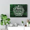 thumbnail image 5 of Inspirational Wall Art Make Today Amazing Green Wall Art Motivational Motto Inspiring Prints Artwork Decor Ready to Hang Unframed, 5 of 9