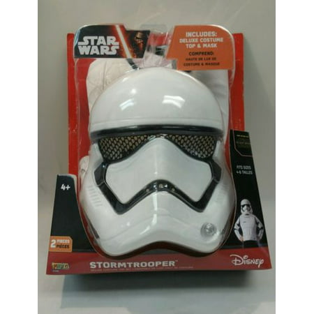Star Wars StormTrooper Deluxe Costume Top & Mask by Star Wars Storm Trooper Deluxe Costume Set