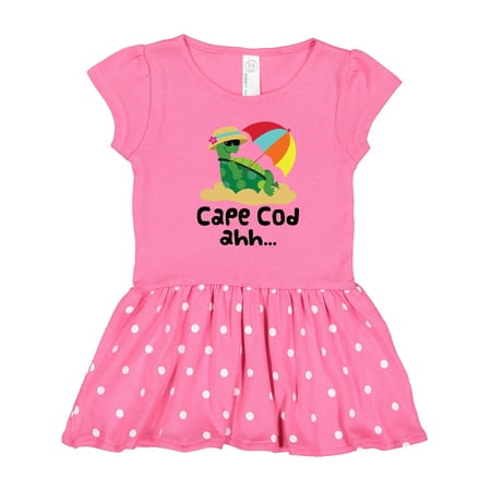 

Inktastic Cape Cod Massachusetts Gift Toddler Girl Dress