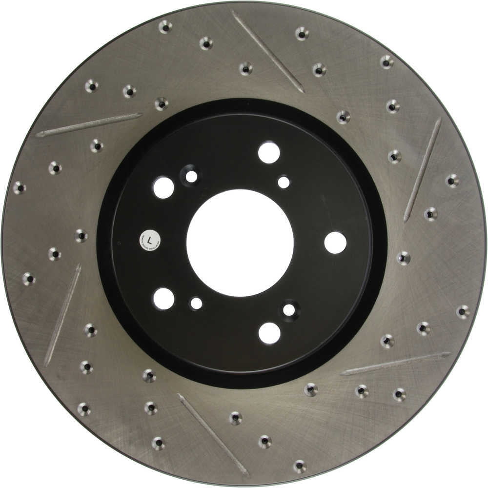 StopTech 04-08 Accura TL (Brembo Caliber) SportStop Slotted & Drilled Left Front Rotor Fits select: 2006 ACURA 3.2TL, 2004-2005 ACURA TL