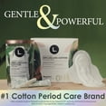 thumbnail image 5 of L. Tampons Regular Absorbency, Made with Organic Cotton, 84 CT, 5 of 6