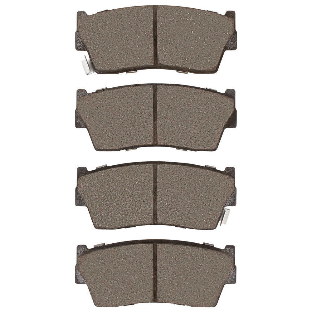 Dynamic Friction Company 1551-0418-00 DFC 5000 Advanced Brake Pads - Ceramic - OE Equivalent