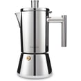 thumbnail image 1 of Diego Plaque à Espresso, Cafetière Italienne en Acier Inoxydable, Cafetière Moka, Compatible Induction, 1 of 5