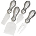 thumbnail image 2 of Prodyne Stainless Steel Cheese Knives, Set of 4, Silver, 2 of 2