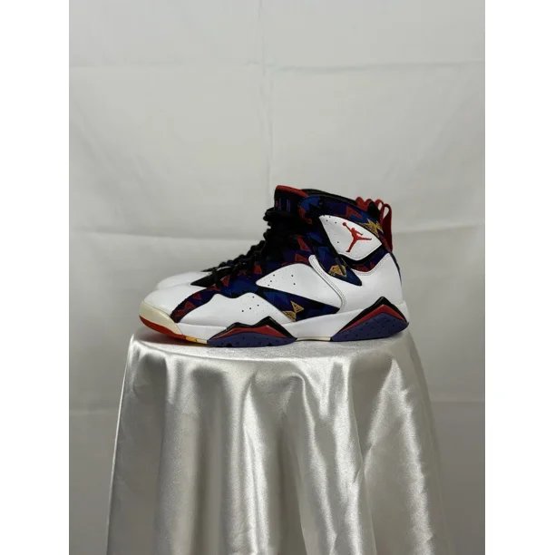 A i r-Jor-dan 7 Retro Size 10 Nothing But Net with Og Box 304775