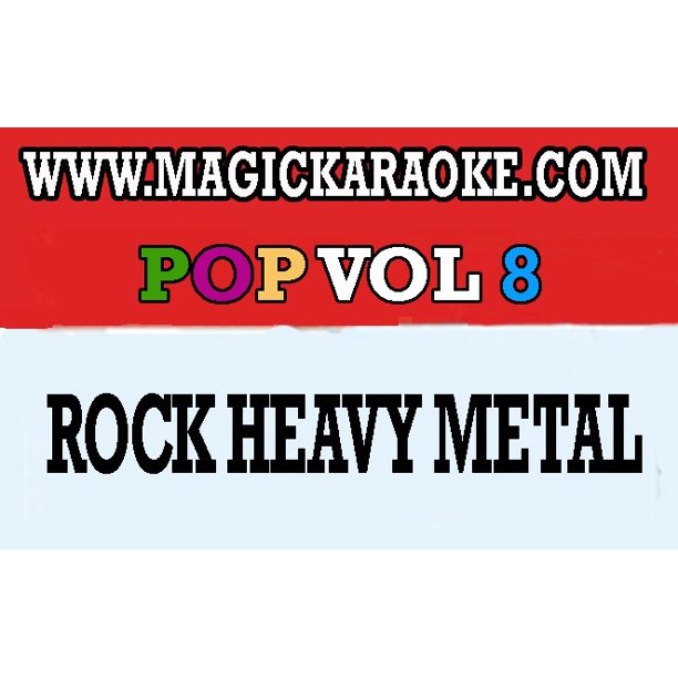 Magic Sing Song Chip Magic Karaoke 8 Heavy Rock 138 Songs Perfect