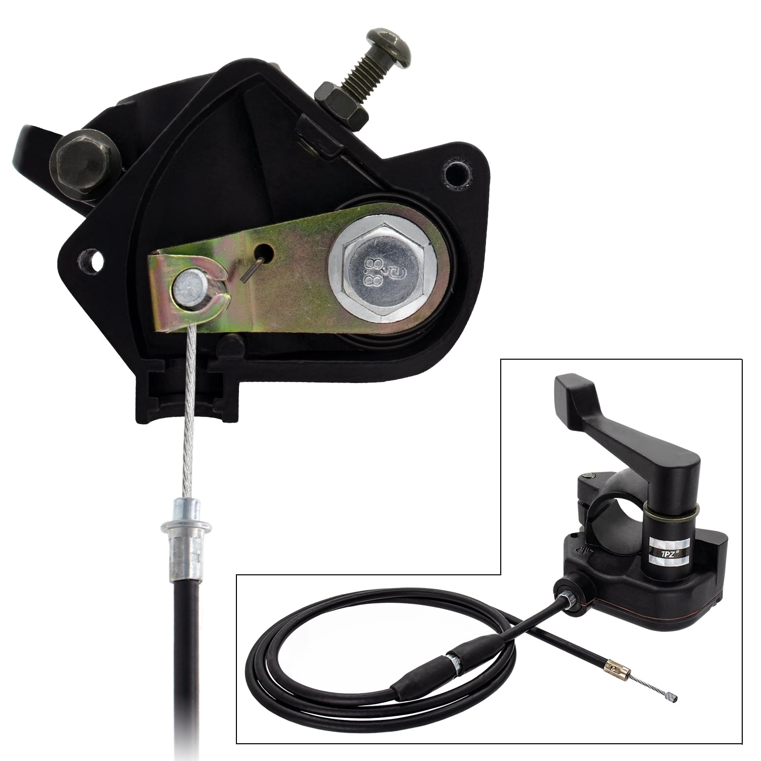 1PZ TA1-S22 7/8 22mm Thumb Throttle Cable Accelerator Handle Assembly For Chinese 50cc 70cc 90cc 110cc 125cc 250cc ATV Quad Go Kart Kazuma TaoTao 1PZ TA1-S22 7/8 22mm Thumb Throttle Cable Accelerator Handle Assembly For Chinese 50cc 70cc 90cc 110cc 125cc 250cc ATV Quad Go Kart Kazuma TaoTao