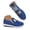 Blue, variant on Platform Slip on Womens Sneakers Suede Wide Width Casual Shoes Comfortable Orthopedic Wedge Walking Shoes (Blue,5.5)