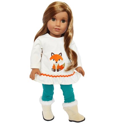 Outfits For Dolls 18 Inch My Brittany's Greenwood Fox Outfit for American Girl Dolls, My Life as Dolls, Our Generation Dolls- 18 Inch Doll Clothes ()