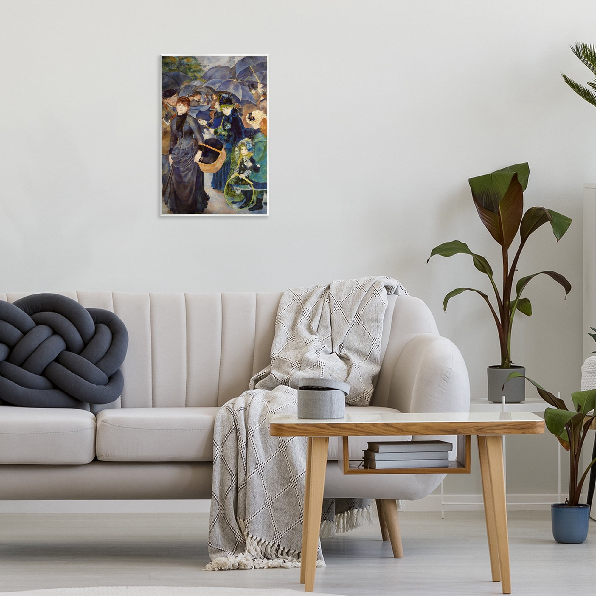 The Umbrellas Renoir Wall Plaque Art, design by Masters Collection