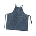 thumbnail image 5 of Multifuntional Apron Work Apron Adjustable Strap for Men Women Chef Apron Kitchen Apron for Hairdressing Pottery Restaurant BBQ Gardening Dark Blue, 5 of 7