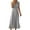 FY1_Gray, variant on Womens Summer Linen Dresses Sleeveless Button Down Maxi Shirt Dress Casual Lapel V Neck A-Line Dresses Long Work Dress