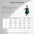 thumbnail image 5 of SiiRoh Figure Skating Dress for Women Color Block Asymmetrical Ballet Dress Lyrical Dancing Dresses Blue XL, 5 of 5
