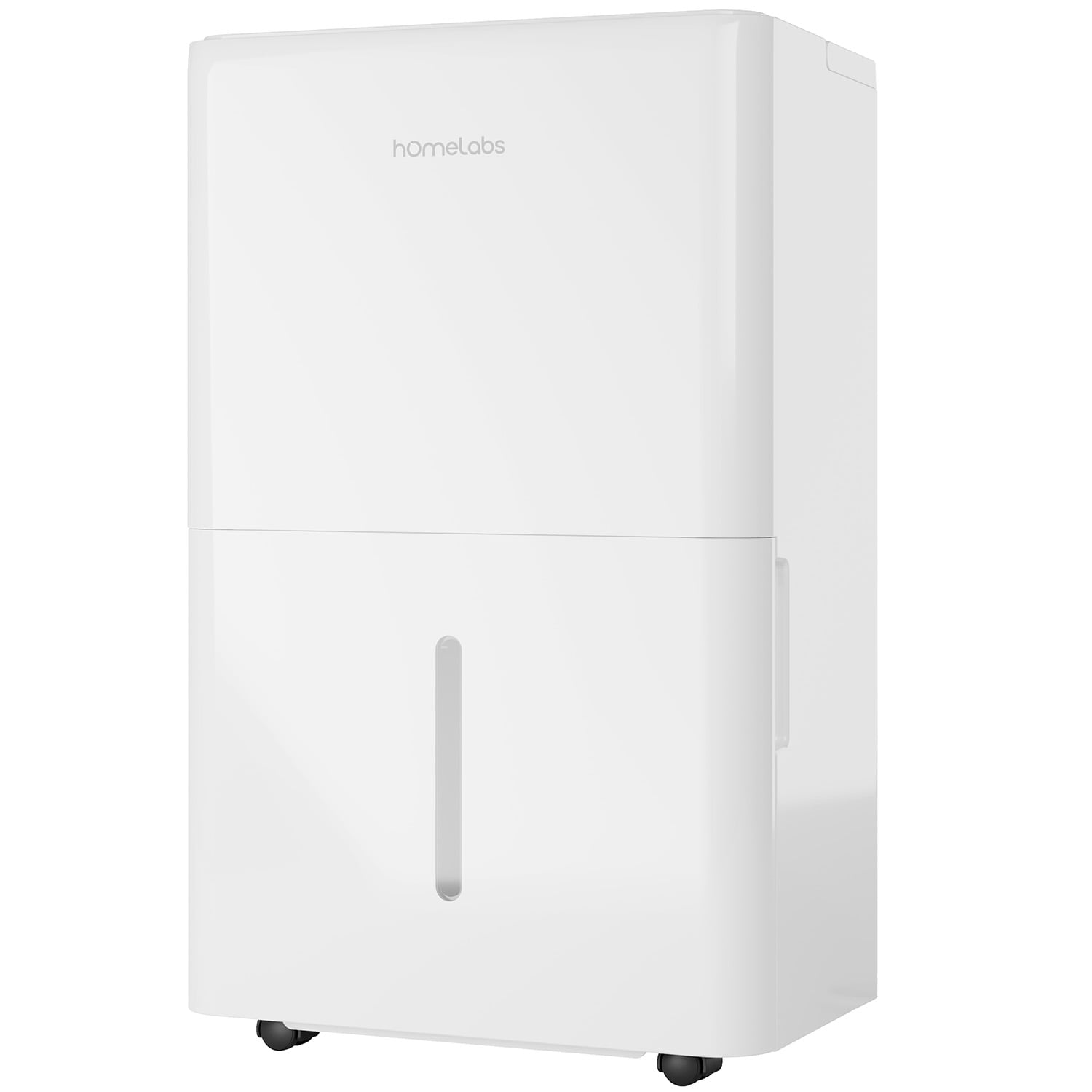 hOmeLabs 25 Pint Wi-Fi Dehumidifier for up to 3,500 Sq Ft Rooms (MAX 64 Pint at 95°F, 90% RH) – High-Efficiency Moisture Removal for Medium to Large Spaces with Auto Shut-Off and Quiet Operation
