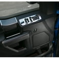 thumbnail image 2 of CheroCar Window Lift Switch Panel Trim Cover for Ford F150 2015-2020 Interior Accessories,Chrome, 2 of 7