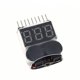 thumbnail image 2 of 5x Probador de Voltaje de Batería Zumbador de Alarma 2 en 1 RC Zumbador de Alarma Zumbador Electrónico Detección de Voltaje de Alarm 5 piezas, 2 of 8