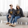 thumbnail image 4 of Family Matching Long Sleeve Outfits Mommy Daddy And Me Letter Pattern Tshirt Pullover Sweatshirt Woman & Man & Kids Boys Girls, 4 of 5