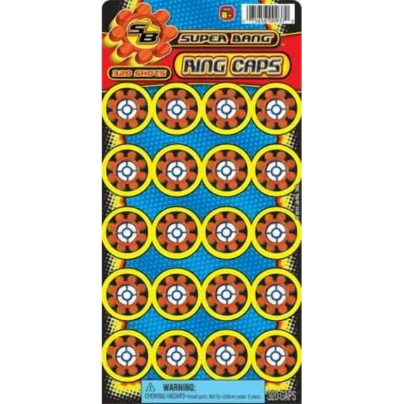 Ja-ru 937 4 X 9 Super Bang Ring Caps 8 Shots