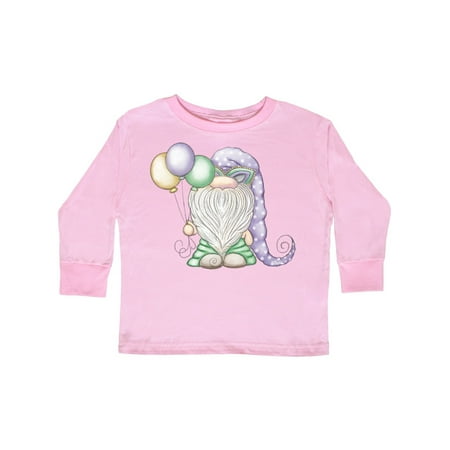 

Inktastic Mardi Gras Gnome Gift Toddler Boy Girl Long Sleeve T-Shirt
