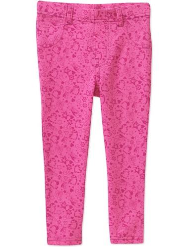 pink jeggings walmart