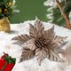 thumbnail image 4 of Decoraciones de Árbol de Navidad Magnolia Espumante de Navidad con Tallos Decoración de Árbol de Navidad Corona de Flores Decoración de Navidad Año Nuevo Festival Flores de Regalo para la Decoración, 4 of 7