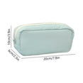 thumbnail image 3 of Taicans Large Capacity Pencil Case,Pen Bag with Smooth Zipper,Stationery Organizer Pouch for office,Travel,Makeup Storage, 3 of 7