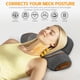 thumbnail image 4 of Almohada masajeadora de cuello Leedpart 3 en 1 con calor y vibración, 4 of 9