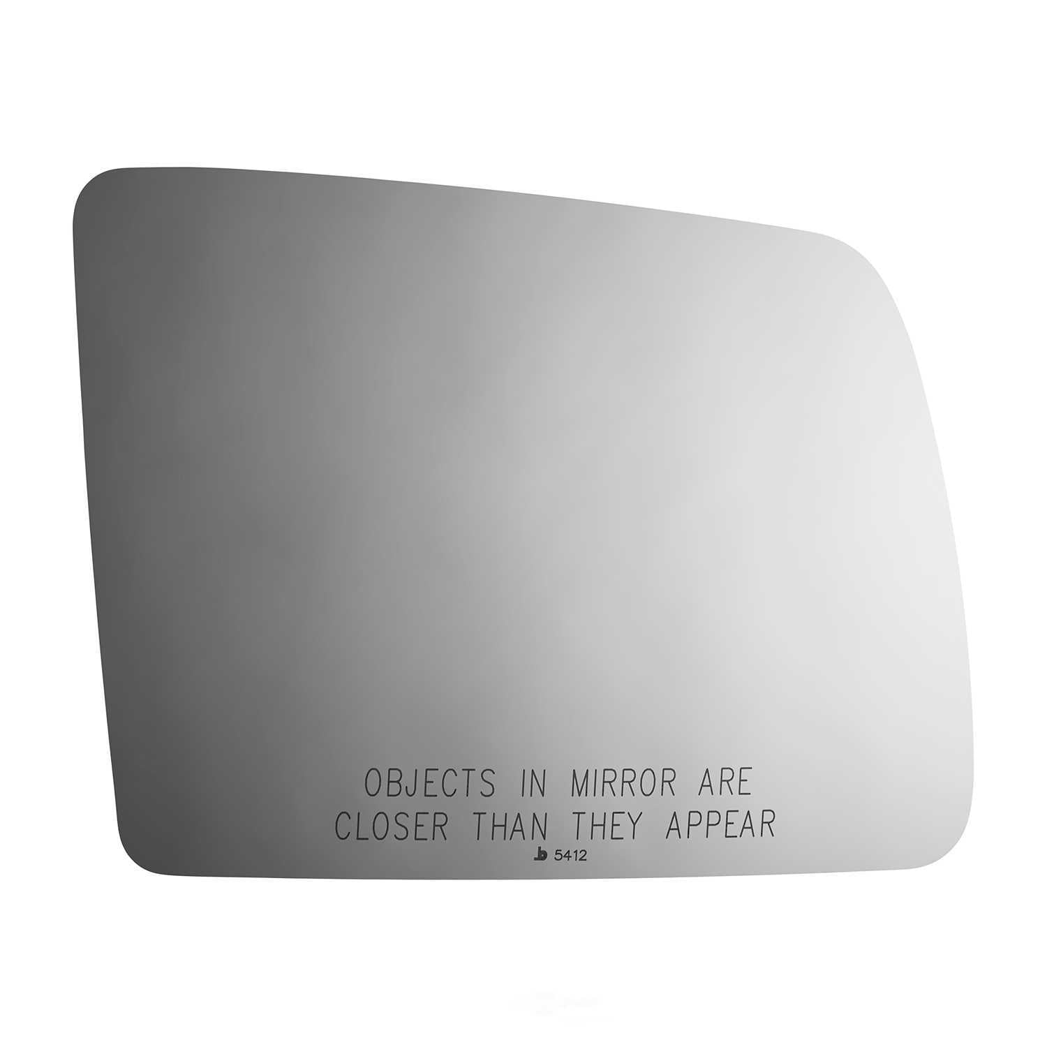 Burco Side View Mirror Replacement Glass - Clear Glass - 5412