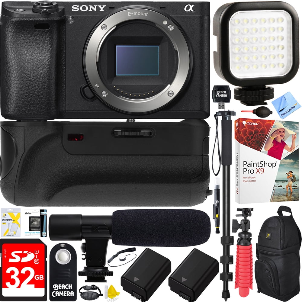 Sony Alpha a6000 24.3MP Interchangeable Lens Camera Body only (ILCE6000