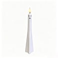 thumbnail image 4 of Cififendec 2Pcs Halloween Ghost Flameless Taper Led Candle, 9.45"×1.57", Spooky Simulation Flame LED Candle for Mantel Scene Setting Choice, 4 of 6