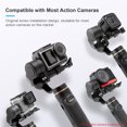 thumbnail image 4 of INKEE FALCON Handheld 3-Axis Action Camera Gimbal Stabilizer Anti-Shake Wireless, 4 of 8