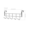 thumbnail image 4 of 5 Hooks over The Door Hooks Wash Room Hanger Clothes Towel Storage HolderUUU305443001, 4 of 10