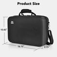 thumbnail image 5 of Hard Shell Travel Carrying Case Compatible with PS5 & PS5 Slim Console, Universal Protective, Game Controllers, Headphones and Gaming Accessories, 5 of 8