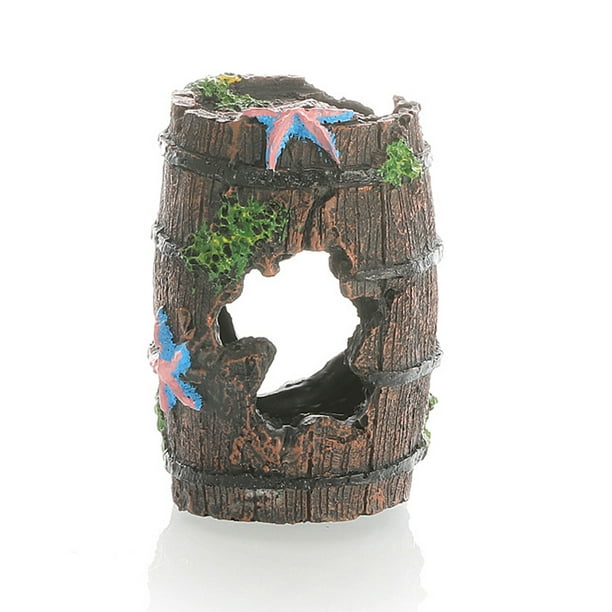 Resin hollow trunk, aquarium decoration, fish house cave cabin decoration