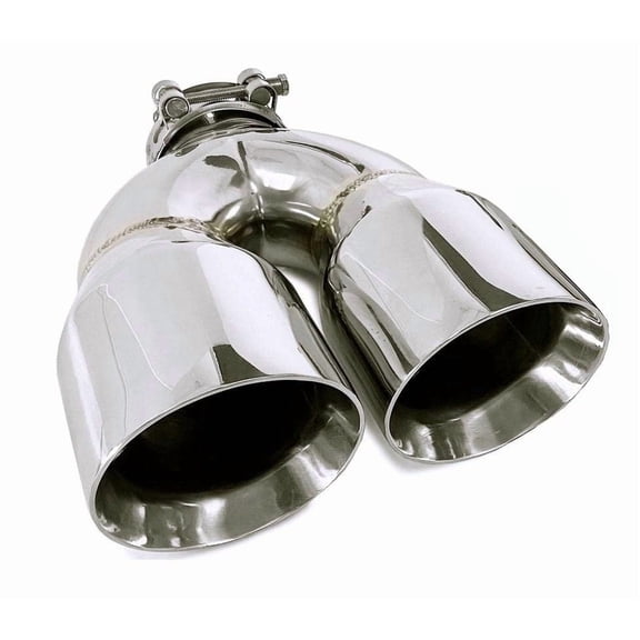 Northeastern Exhaust Stainless Steel Universal Dual Exhaust Tip 3.5" (Pack of 1)