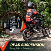 FRP FX40 40cc 4-Stroke Gas Powered Kids Dirt Bike with Safety Kill Switch for young rides, Front & Rear Disc Brakes, EPA Certified, FX40-Ogemaw, Green, Base Model
