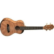 Oscar Schmidt OU800C-A-U Concert Ukulele with Flame Maple, Natural