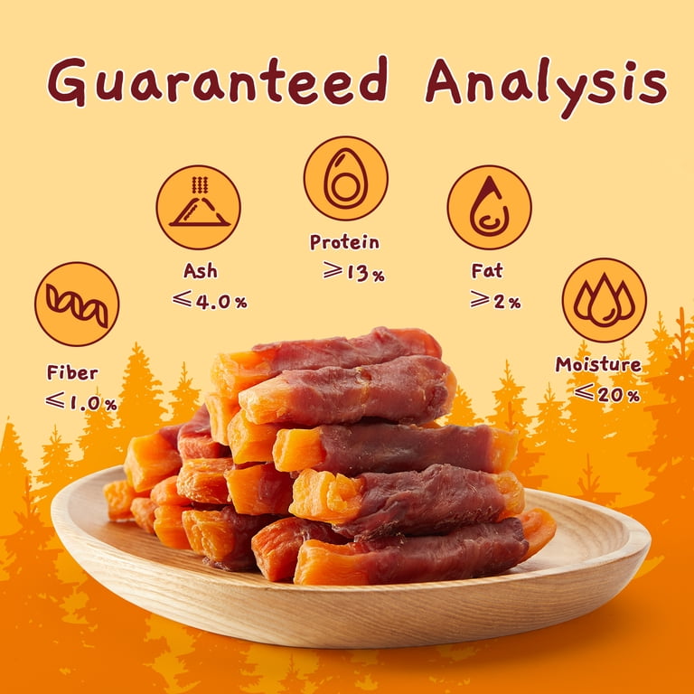 Jungle Calling Duck & Sweet Potato Dog Treats, 10.6 oz photo 5