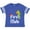 Football Blue and White, variant on First Mate Pirate with Parrot and Bandanna Boys or Girls Toddler T-Shirt