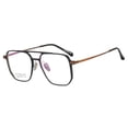 thumbnail image 1 of Gafas de bloqueo de luz azul para mujer/hombre, gafas retro de moda con montura grande, gafas para juegos de ordenador, 1 of 5