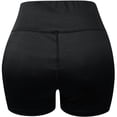 thumbnail image 3 of Pantalones Cortos De Fitness De Cintura Alta Para Mujer Pantalones Cortos De Yoga De Entrenamiento De Cintura Cruzada Leggings Para Correr Kearding OD015238-02, 3 of 6