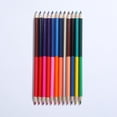 thumbnail image 4 of Oficina y papelería Lápiz de dos colores Lápiz de dos colores Lápiz de color 12 piezas de 24 colores Lápiz de color de dos minas Lápiz de color aceitoso para niños Crayones, 4 of 6