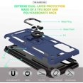 thumbnail image 3 of Compatible for Samsung Galaxy S20 Case 6.2-inch with HD Screen Protector,  Military-Grade Protective Phone Case with Magnetic Kickstand Ring for Samsung Galaxy S20 5G Blue, 3 of 7