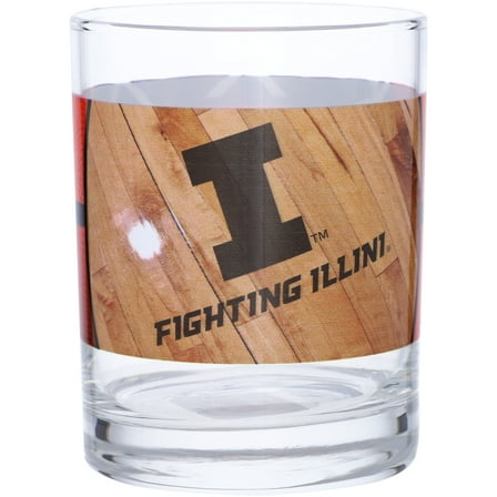Illinois Fighting Illini 14oz. Basketball Glass