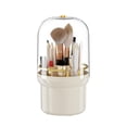 thumbnail image 1 of Fiudx Porta Brochas de Maquillaje, Caja para Guardar Cosméticos, Organizador de Labiales, Diseño de Cuña para Un Mejor Espaciado, Fácil de Limpiar, Versátil para Tocador, Organizador de Escritorio, N, 1 of 7