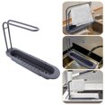 thumbnail image 4 of DECORNIJIA Kitchen Storage Rack Grey PP Sink Storage Rack Kitchen Organization 1Set, 4 of 8