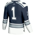 thumbnail image 3 of Men's GameDay Greats #1 Navy Penn State Nittany Lions Hockey Jersey, 3 of 4