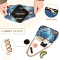 thumbnail image 2 of FORMRS Womens Shoulder Bag with Chain Strap Clutch Purse Cute Tote Handbag, Floral Moon, 2 of 7